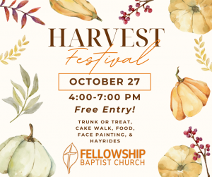 Fellowship Baptist Harvest Festival