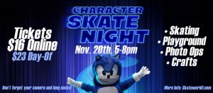 Character Skate Night Logo