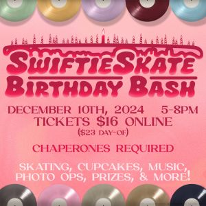 SwiftieSkate BDAY bash logo