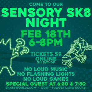 sensory sk8 night