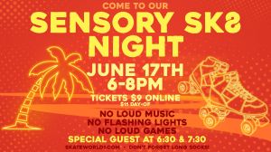 sensory sk8 night