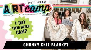 teen chunky knit blanket