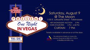 Pyramid Players present One Night In Vegas