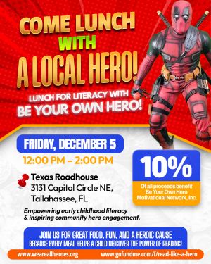 Flyer Lunch with a Hero