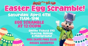 April easter egg scramble