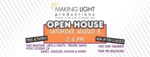 Open House at Making Light Productions