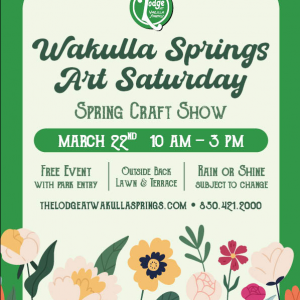 03/22: Spring Craft Show at Wakulla Springs