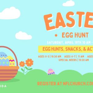 04/19: North Florida Baptist Church Easter Egg Hunt