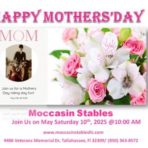 05/10: Mother's Day Horseback Riding Clinic at Moccasin Stables