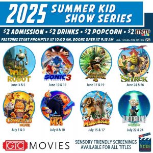 Summer Kid Show Series with GTC Gateway Cinemas