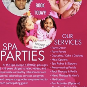Dare To Dream Young Girls Spa Birthday Parties