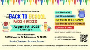 08/09: 3rd Annual Back to School Packs 4 Success