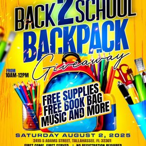 08/02: DJ DEMP Foundation Back-2-School Giveaway