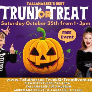 10/25: Trunk or Treat at Tallahassee Auto Museum