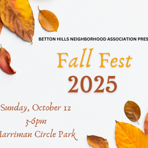 10/12: Betton Hills Fall Fest