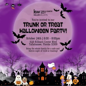 10/24: Trunk or Treat Halloween Party at Keller Williams