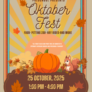 10/24: Oktoberfest at Epiphany Lutheran Church and Preschool