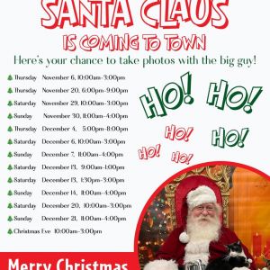11/06-12/24: Visits with Santa at Esposito Garden Center