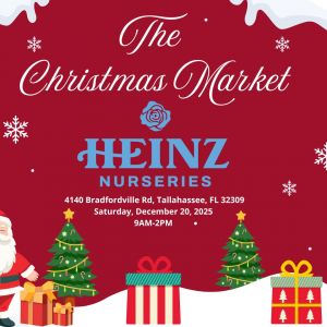 12/20: Christmas Market at Heinz Nurseries