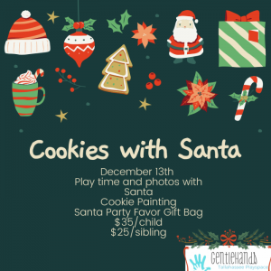 12/13: Cookies with Santa at Gentle Hands