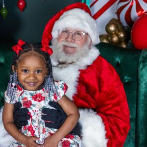 12/15: Pictures on the Porch with Santa