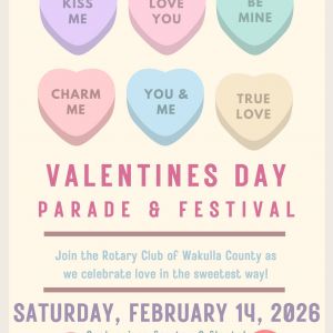 02/14: Annual Valentines Day Parade and Festival