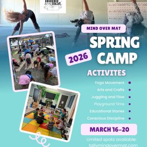 Tally Mind Over Mat Yoga Spring Break Camp
