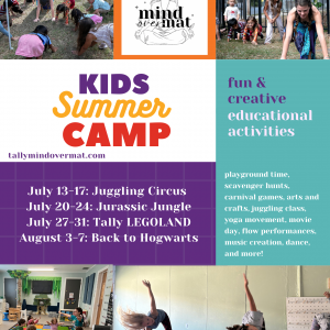 Tally Mind Over Mat Yoga Kids Summer Camp