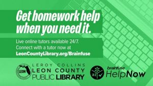 Brainfuse HelpNow with Leon County Public Library