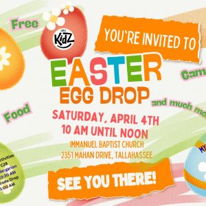04/04: Easter Egg Drop at Immanuel Baptist Church