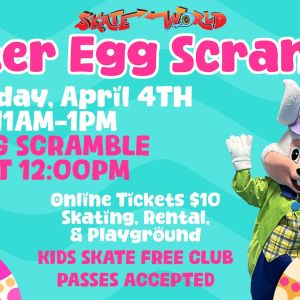 04/04: Easter Egg Scramble at Skate World