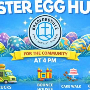04/04: Easter Egg Hunt at Bradfordville First Baptist Church