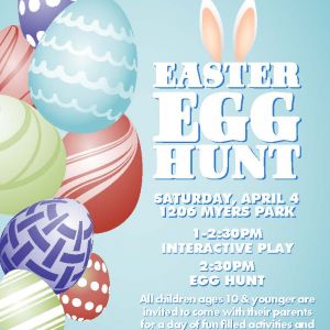 04/04: Easter Egg Hunt at Myers Park