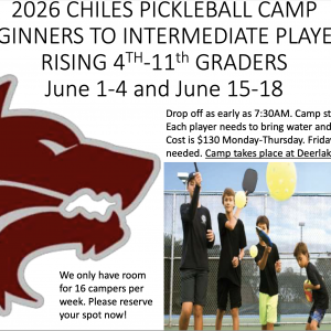 Chiles Pickleball Camp
