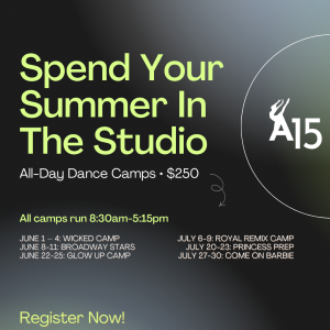 Area 15 Dance Studio Summer Camps