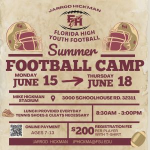 Jarrod Hickman Football Summer Camp