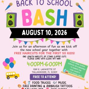 08/10: Back to School Bash with Hair On Earth