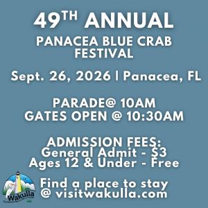 09/26: Annual Panacea Blue Crab Festival