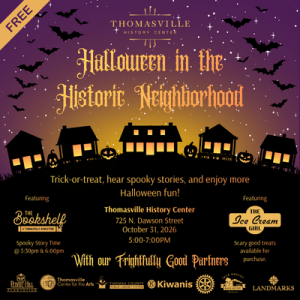 10/31: Halloween in the Historic Neighborhood with Thomasville History Center