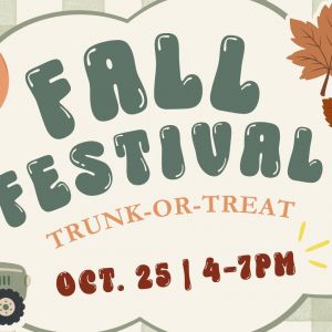 10/25:  Four Oaks Midtown Fall Festival and Trunk-or-Treat