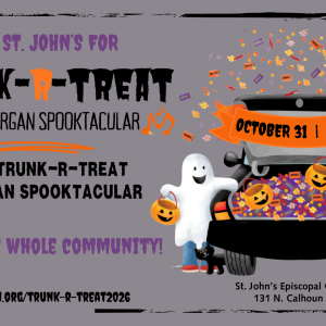 10/31:Trunk-R-Treat at St. John's Episcopal Church