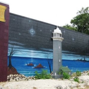 Holy Temple Lighthouse Mural