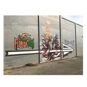 Mural at Airport and Eppes Drive