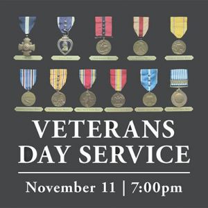 11/11: Veterans Day Service at St. Peter's Anglican Cathedral