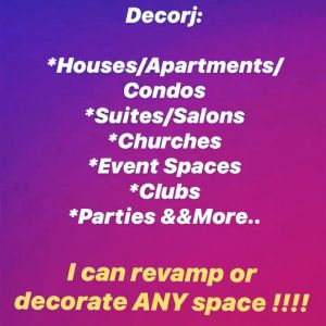 DecorJ Interior Decorator and Event Planner
