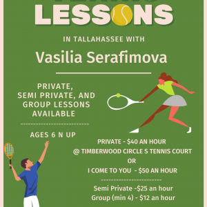 Tennis Lessons for All Ages
