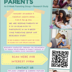 TIPS For Parents Spring Parenting Group