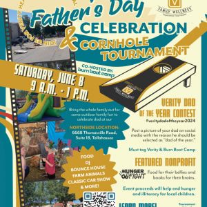 06/08: Verity Health Center - Father's Day Celebration and Cornhole Tournament