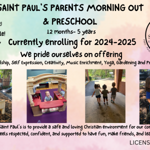 Saint Paul's Parent's Morning Out