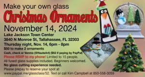 11/14: Make Your Own Glass Christmas Ornaments with Haute Art